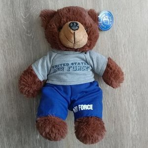 United States Air Force Brown Bear t-shirt shorts